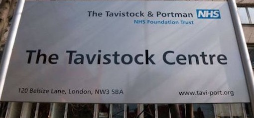Insegna del Tavistock Cente, specializzato in cambiamento sesso per bambini